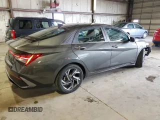2024 Hyundai Elantra Limited с VIN KMHLN4DJ5RU106678, выставлен на аукционе Copart как лот 53912955 с пробегом 13 453 миль миль и Списание • Salvage title. История ставок и продаж доступна на DreamBid. Изображение 3.