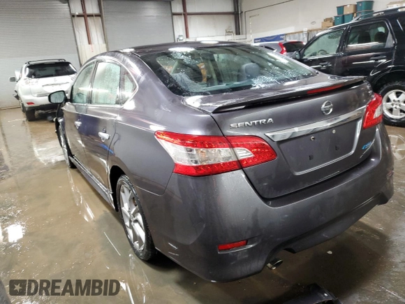 2013 Nissan Sentra SL with VIN 3N1AB7AP8DL685413, listed as a Copart auction lot 50060235 with 90,138 mi miles and Salvage Title. Bid and sale history available at DreamBid. Image 2.