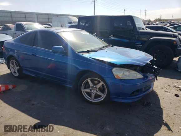 2006 Acura RSX Type-S Leather with VIN JH4DC53056S013114, listed as a Copart auction lot 76320304 with 176,736 mi miles and Salvage Title. Bid and sale history available at carsss.com. Image 4.