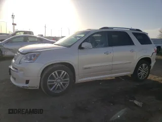 2012 GMC Acadia Denali with VIN 1GKKVTED0CJ335530, listed as a Copart auction lot 48971265 with 119,454 mi miles and Salvage Title. Bid and sale history available at carsss.com. Image 1.