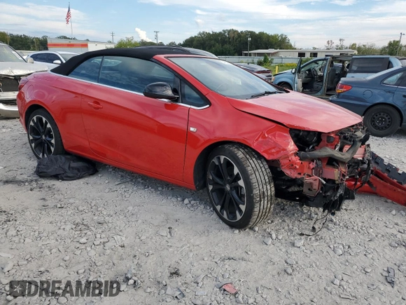 2018 Buick Cascada Sport Touring with VIN W04WJ3N52JG031444, listed as a Copart auction lot 74455214 with 62,250 mi miles and Salvage Title. Bid and sale history available at DreamBid. Image 4.