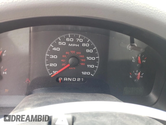 2008 Ford F-150 STX with VIN 1FTRX12W68FB98439, listed as a Copart auction lot 53005505 with 190,752 mi miles and Salvage title. Bid and sale history available at DreamBid. Image 9.
