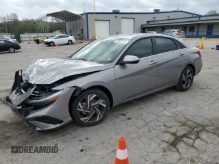 2025 Hyundai Elantra SEL Convenience z VIN KMHLS4DG4SU935793, wystawiony jako Copart lot #51630115 z przebiegiem 507 mil mil oraz Szkoda całkowita • Salvage title. Historia ofert i sprzedaży dostępna na DreamBid. Obrazek 1.