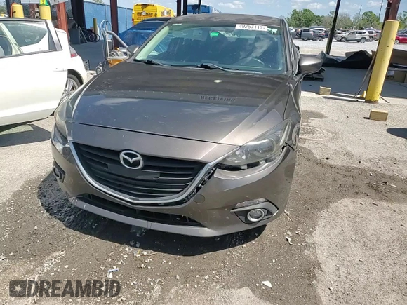 2014 Mazda 3 i Sport with VIN JM1BM1U7XE1184715, listed as a Copart auction lot 49257115 with 110,715 mi miles and Salvage Title. Bid and sale history available at DreamBid. Image 14.
