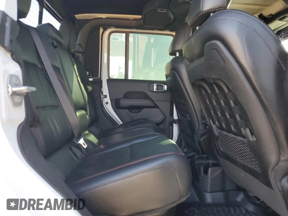 2022 Jeep Gladiator Rubicon with VIN 1C6JJTBG6NL142413, listed as a Copart auction lot 86098244 with 20,750 mi miles and Salvage title. Bid and sale history available at DreamBid. Image 11.