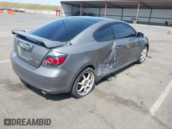 2007 Scion tC Spec with VIN JTKDE177870154969, listed as a IAAI auction lot 42125185 with 255,027 mi miles. Bid and sale history available at carsss.com. Image 4.