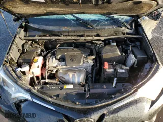 2018 Toyota RAV4 LE with VIN 2T3BFREV6JW742321, listed as a Copart auction lot 47231285 with 0 mi miles and Salvage Title. Bid and sale history available at carsss.com. Image 12.
