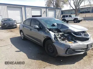2013 Honda Civic LX with VIN 19XFB2F59DE208913, listed as a Copart auction lot 51713285 with 153,542 mi miles and Salvage Title. Bid and sale history available at DreamBid. Image 10.