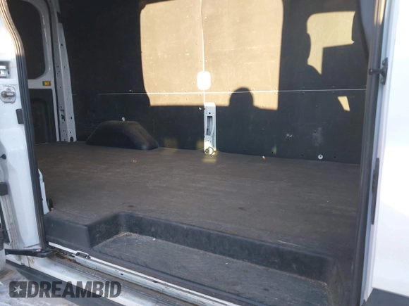 2023 Ford Transit Cargo with VIN 1FTBR1C81PKA63841, listed as a IAAI auction lot 41582275 with 33,915 mi miles and . Bid and sale history available at DreamBid. Image 8.