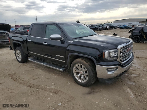 2016 GMC Sierra 1500 SLT with VIN 3GTU2NEC9GG351619, listed as a Copart auction lot 89023575 with 98,575 mi miles and Salvage Title. Bid and sale history available at carsss.com. Image 4.