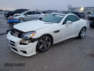 2012 Mercedes-Benz SLK-Class SLK 350 with VIN WDDPK5HA7CF026962, listed as a Copart auction lot 42759625 with 51,512 mi miles and Salvage Title. Bid and sale history available at carsss.com. Image 1.