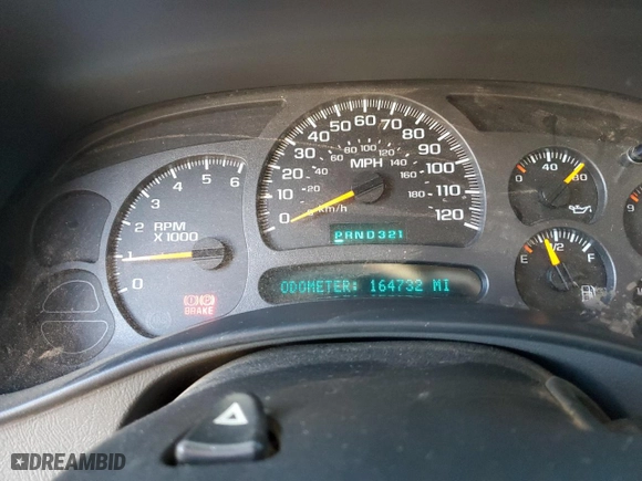 2003 Chevrolet Silverado 1500 LT with VIN 1GCEK19T33Z151854, listed as a Copart auction lot 89107845 with 164,732 mi miles and Salvage Title. Bid and sale history available at carsss.com. Image 9.