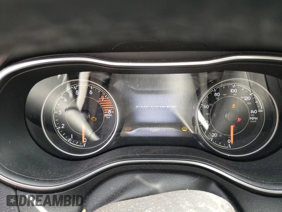 2019 Jeep Cherokee Limited z VIN 1C4PJMDX4KD124441, wystawiony jako Copart lot #56511105 z przebiegiem 73 491 mil mil oraz Szkoda całkowita • Salvage title. Historia ofert i sprzedaży dostępna na DreamBid. Obrazek 9.