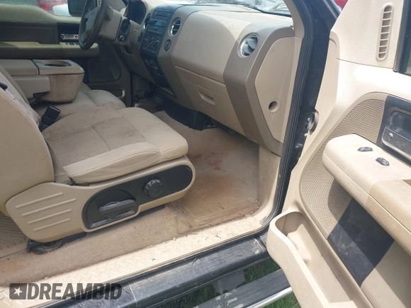 2005 Ford F-150 STX with VIN 1FTRX14W75NA08355, listed as a IAAI auction lot 42634298 with 229,704 mi miles and . Bid and sale history available at DreamBid. Image 5.
