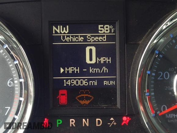 2016 Chrysler Town & Country Touring with VIN 2C4RC1BG6GR150001, listed as a IAAI auction lot 40123738 with 149,006 mi miles. Bid and sale history available at carsss.com. Image 13.
