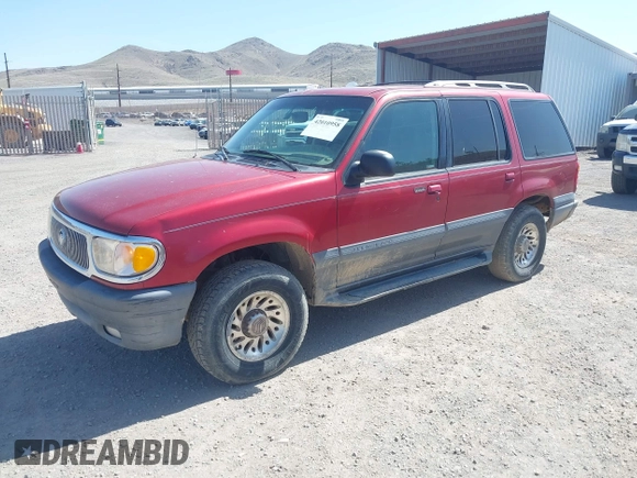 1999 Mercury Mountaineer with VIN 4M2ZU54E8XUJ33603, listed as a IAAI auction lot 42010958 with 252,141 mi miles and . Bid and sale history available at DreamBid. Image 2.