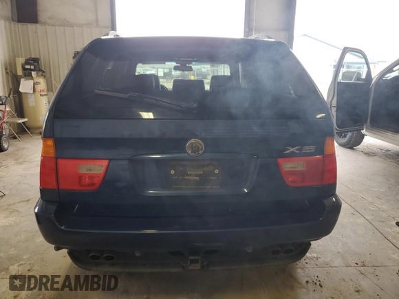 2001 BMW X5 4.4i with VIN WBAFB33531LH13715, listed as a Copart auction lot 67294944 with 194,044 mi miles and Clean Title. Bid and sale history available at carsss.com. Image 6.