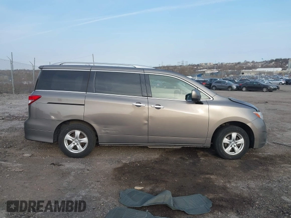 2016 Nissan Quest SL with VIN JN8AE2KP5G9153446, listed as a IAAI auction lot 41771878 with 80,922 mi miles and . Bid and sale history available at DreamBid. Image 13.