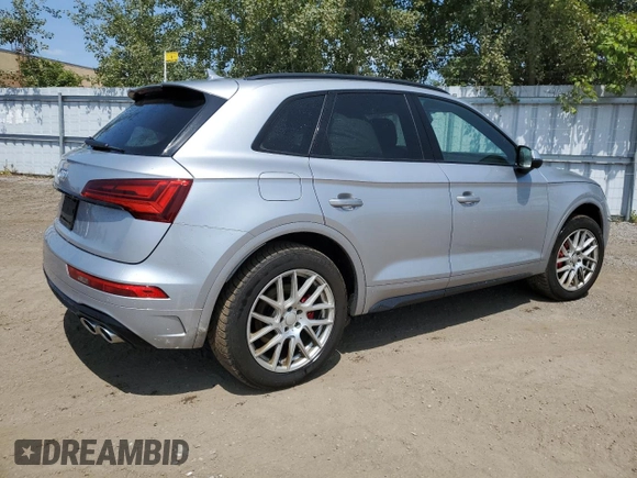 2021 Audi SQ5 Prestige with VIN WA1C4AFY5M2067993, listed as a Copart auction lot 65402645 with 118,520 mi miles and Clean title. Bid and sale history available at DreamBid. Image 3.