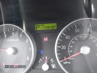 2008 Hyundai Accent GS with VIN KMHCM36C48U073067, listed as a IAAI auction lot 42055217 with 173,949 mi miles. Bid and sale history available at carsss.com. Image 15.