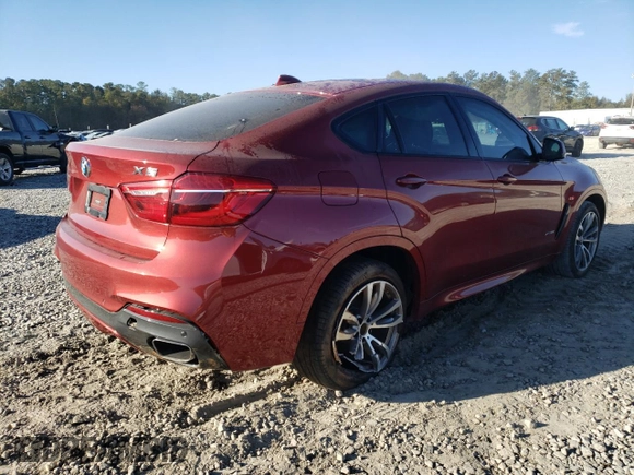 2016 BMW X6 xDrive35i with VIN 5UXKU2C50G0N80309, listed as a Copart auction lot 64229862 with 62,813 mi miles. Bid and sale history available at carsss.com. Image 4.