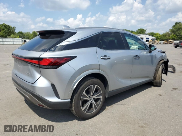 2023 Lexus RX with VIN 2T2BAMCA8PC011776, listed as a Copart auction lot 68891224 with 48,199 mi miles and Salvage Title. Bid and sale history available at carsss.com. Image 3.