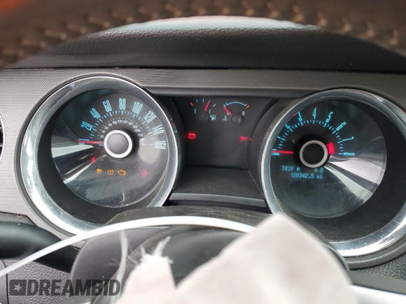 2013 Ford Mustang V6 with VIN 1ZVBP8EM8D5209863, listed as a Copart auction lot 56799405 with 120,342 mi miles and Salvage title. Bid and sale history available at DreamBid. Image 9.