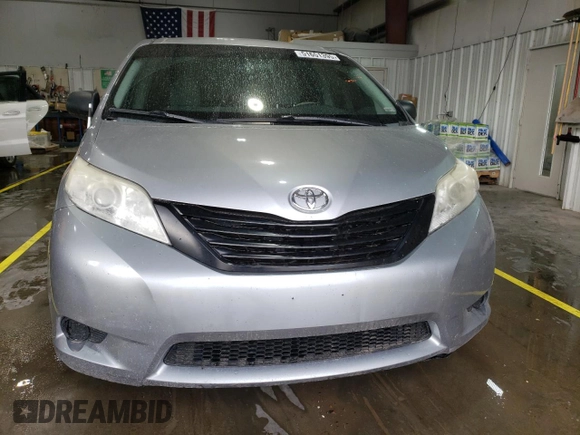 2011 Toyota Sienna with VIN 5TDZK3DC0BS112689, listed as a Copart auction lot 51651395 with 176,124 mi miles and Salvage Title. Bid and sale history available at carsss.com. Image 5.