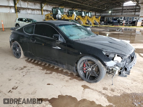 2016 Hyundai Genesis Coupe Ultimate with VIN KMHHU6KJ7GU133157, listed as a Copart auction lot 48423185 with Not provided miles and Salvage title. Bid and sale history available at DreamBid. Image 4.