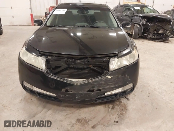 2009 Acura TL Tech with VIN 19UUA86549A015190, listed as a IAAI auction lot 41915341 with 110,527 mi miles. Bid and sale history available at carsss.com. Image 6.