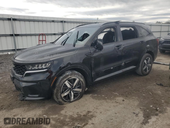 2022 Kia Sorento EX z VIN 5XYRH4LF9NG104561, wystawiony jako Copart lot #85367444 z przebiegiem 51 908 mil mil oraz Szkoda całkowita • Salvage title. Historia ofert i sprzedaży dostępna na DreamBid. Obrazek 1.