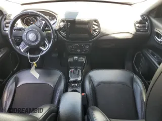 2020 Jeep Compass Latitude with VIN 3C4NJCBB8LT257630, listed as a Copart auction lot 58979745 with 128,196 mi miles and Salvage title. Bid and sale history available at DreamBid. Image 8.