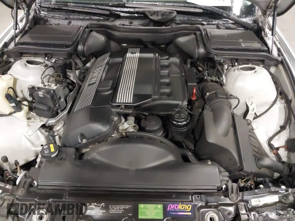 2003 BMW 5 Series 530iA with VIN WBADT63483CK43601, listed as a IAAI auction lot 41808414 with 132,050 mi miles. Bid and sale history available at carsss.com. Image 10.