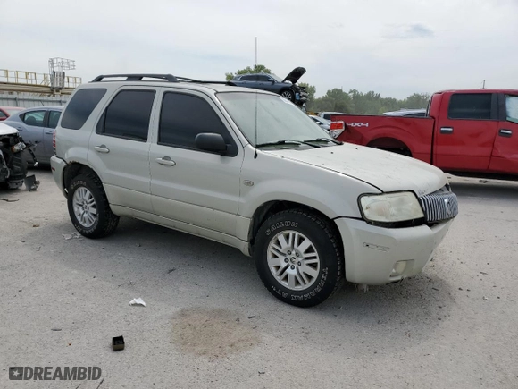 2007 Mercury Mariner Luxury with VIN 4M2YU91117KJ17436, listed as a Copart auction lot 68619844 with 249,918 mi miles and Salvage Title. Bid and sale history available at carsss.com. Image 4.
