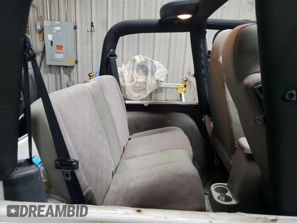 2003 Jeep Wrangler Sport with VIN 1J4FA49S43P300522, listed as a Copart auction lot 50508965 with 192,643 mi miles and Salvage Title. Bid and sale history available at carsss.com. Image 10.
