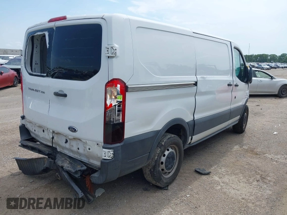 2018 Ford Transit with VIN 1FTYR1YM3JKA06936, listed as a IAAI auction lot 42504298 with 139,713 mi miles and . Bid and sale history available at DreamBid. Image 4.