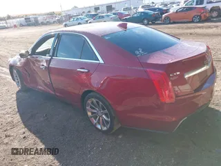 2017 Cadillac CTS Sedan Luxury RWD with VIN 1G6AR5SX6H0209551, listed as a IAAI auction lot 40415657 with 86,551 mi miles. Bid and sale history available at carsss.com. Image 3.
