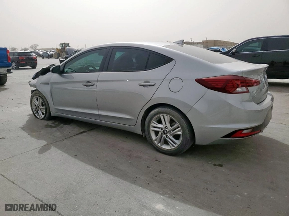 2020 Hyundai Elantra Value Edition with VIN 5NPD84LF9LH607622, listed as a Copart auction lot 48752175 with 81,790 mi miles and Salvage Title. Bid and sale history available at carsss.com. Image 2.