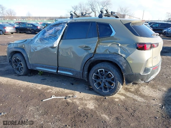 2024 Mazda CX-50 2.5 Turbo with VIN 7MMVABXY0RN187038, listed as a IAAI auction lot 41191415 with 1 mi miles. Bid and sale history available at carsss.com. Image 3.