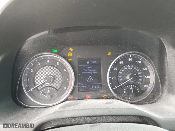 2020 Hyundai Elantra SEL with VIN 5NPD84LFXLH540951, listed as a Copart auction lot 45694925 with 84,635 mi miles and Non Repairable. Bid and sale history available at carsss.com. Image 9.