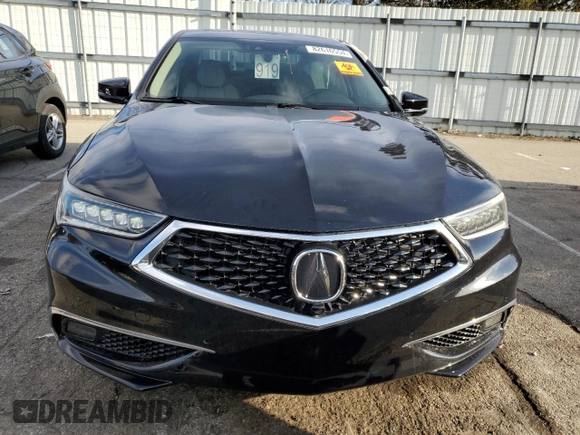 2019 Acura TLX Advance with VIN 19UUB2F89KA006687, listed as a Copart auction lot 82610554 with 41,345 mi miles and Salvage title. Bid and sale history available at DreamBid. Image 5.