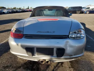 2003 Porsche Boxster S with VIN WP0CB29843U662463, listed as a Copart auction lot 78139614 with 102,109 mi miles and Salvage Title. Bid and sale history available at carsss.com. Image 6.