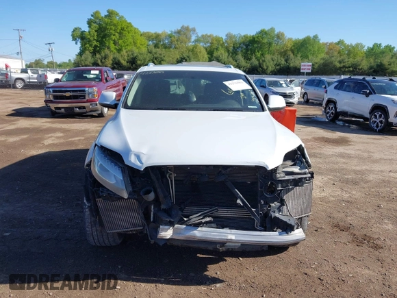 2014 Audi Q7 Premium Plus with VIN WA1LMAFE8ED012398, listed as a IAAI auction lot 42276962 with 131,012 mi miles and . Bid and sale history available at DreamBid. Image 13.