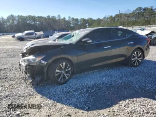 2017 Nissan Maxima SV with VIN 1N4AA6AP6HC407238, listed as a Copart auction lot 88972875 with 79,780 mi miles and Salvage Title. Bid and sale history available at carsss.com. Image 1.