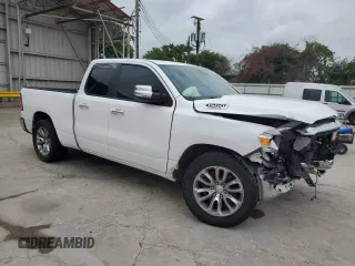 2019 Ram 1500 Big Horn z VIN 1C6RREBT1KN666072, wystawiony jako Copart lot #55610935 z przebiegiem 146 360 mil mil oraz Czysty tytuł • Clean title. Historia ofert i sprzedaży dostępna na DreamBid. Obrazek 4.