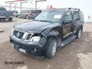 2008 Nissan Pathfinder S with VIN 5N1AR18U08C603446, listed as a IAAI auction lot 41811288 with 1 mi miles. Bid and sale history available at carsss.com. Image 2.