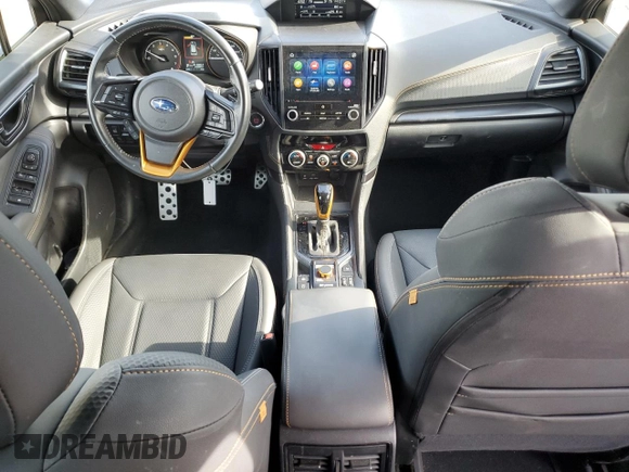 2023 Subaru Forester Wilderness with VIN JF2SKAMC2PH450243, listed as a Copart auction lot 58396525 with 24,880 mi miles and Salvage title. Bid and sale history available at DreamBid. Image 8.