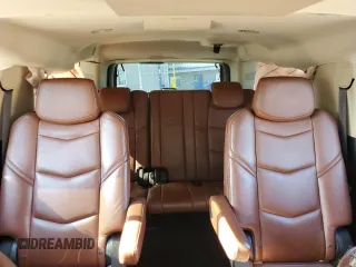 2016 Cadillac Escalade ESV Premium Collection z VIN 1GYS4JKJ7GR199458, wystawiony jako Copart lot #54258705 z przebiegiem 148 150 mil mil oraz Szkoda całkowita • Salvage title. Historia ofert i sprzedaży dostępna na DreamBid. Obrazek 10.