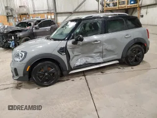 2022 MINI Countryman Cooper z VIN WMZ43BR07N3N89013, wystawiony jako Copart lot #57577985 z przebiegiem 49 548 mil mil oraz Szkoda całkowita • Salvage title. Historia ofert i sprzedaży dostępna na DreamBid. Obrazek 1.