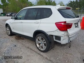 2015 BMW X3 sDrive28i with VIN 5UXWZ7C50F0F76357, listed as a IAAI auction lot 41864578 with 106,822 mi miles and . Bid and sale history available at DreamBid. Image 3.